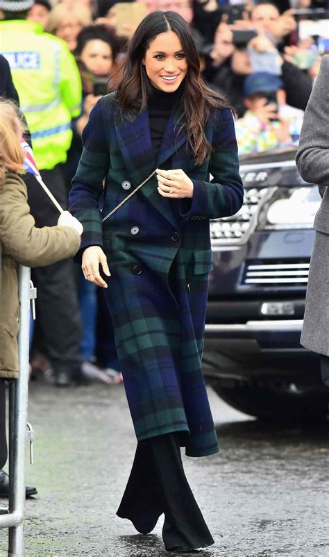 meghan markle burberry coat suits|meghan markle wrap coat.